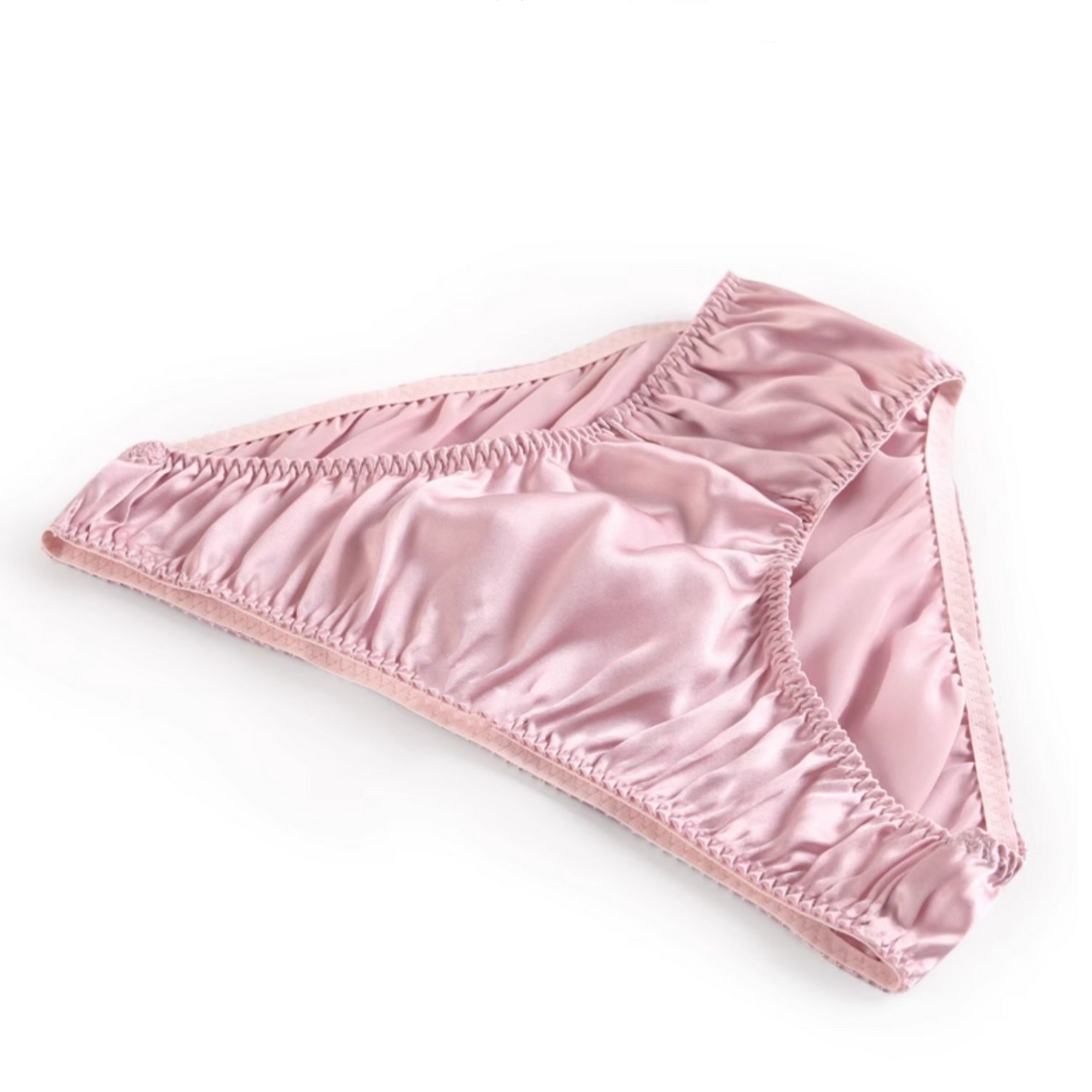 4-Pack 100% Mulberry Silk Panties - 22 Momme Pure Silk Underwear