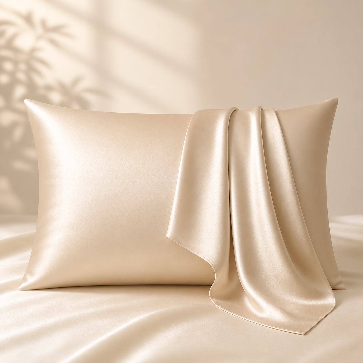 Organic Mulberry Silk Pillowcase - 22 Momme, 6A, Made in USA