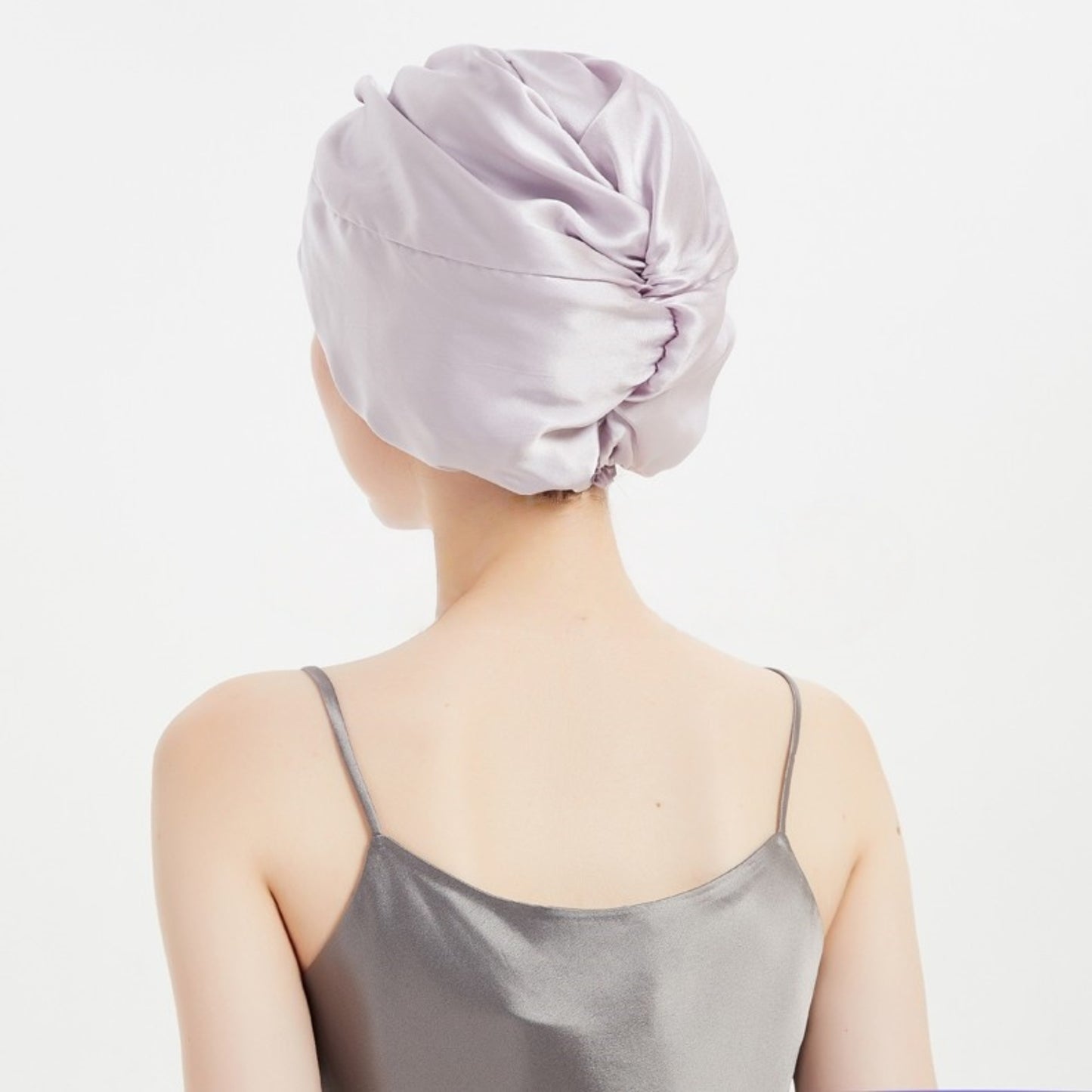 100% Mulberry Silk Reversible Sleep Bonnet – 22 Momme, Double-Sided Silk Hair Wrap & Night Cap for Women