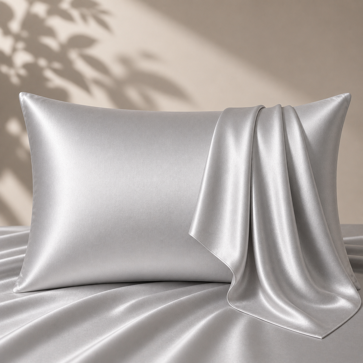 Organic Mulberry Silk Pillowcase - 22 Momme, 6A, Made in USA
