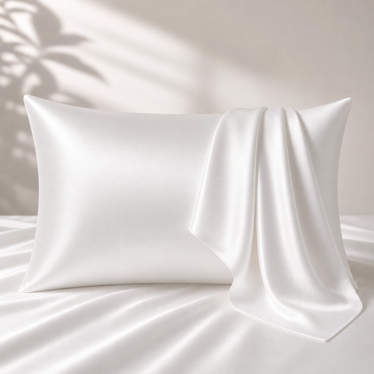 Organic Mulberry Silk Pillowcase - 22 Momme, 6A, Made in USA